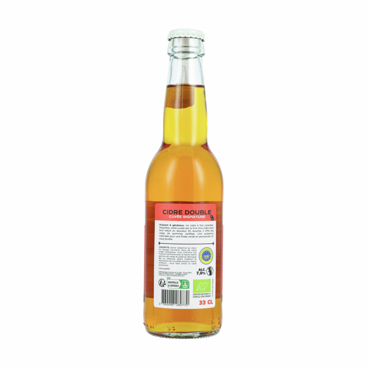 La Chouette Cidre Double -33cl