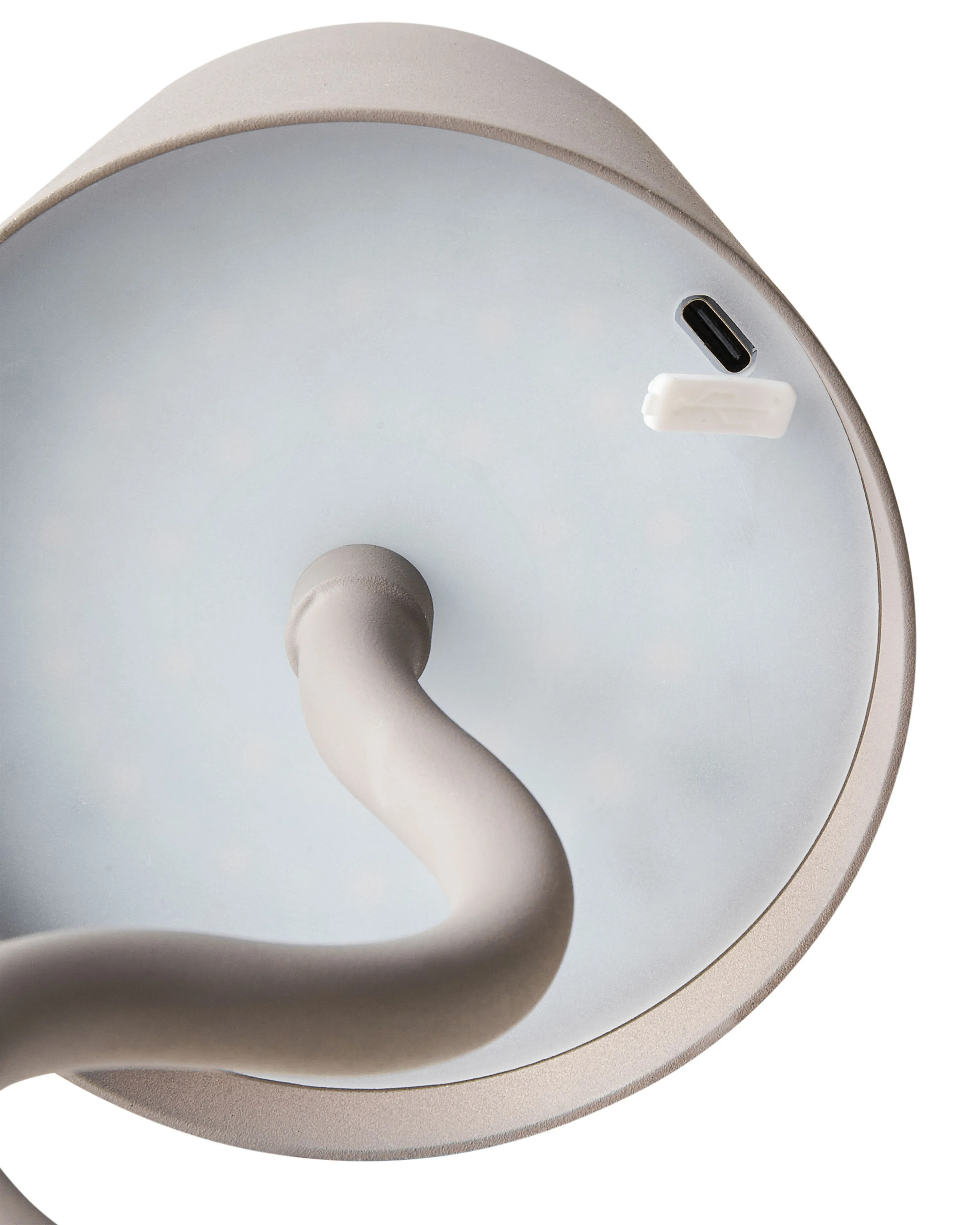 LED draadloze tafellamp VOUGA met dimmer Metaal Beige