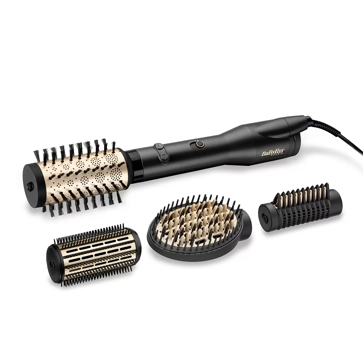 Warmluftbürste Babyliss Big Hair Lustre gold,schwarz