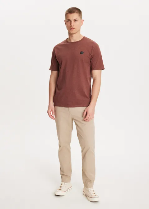 T-shirt met logo rood (BRI.MEL)