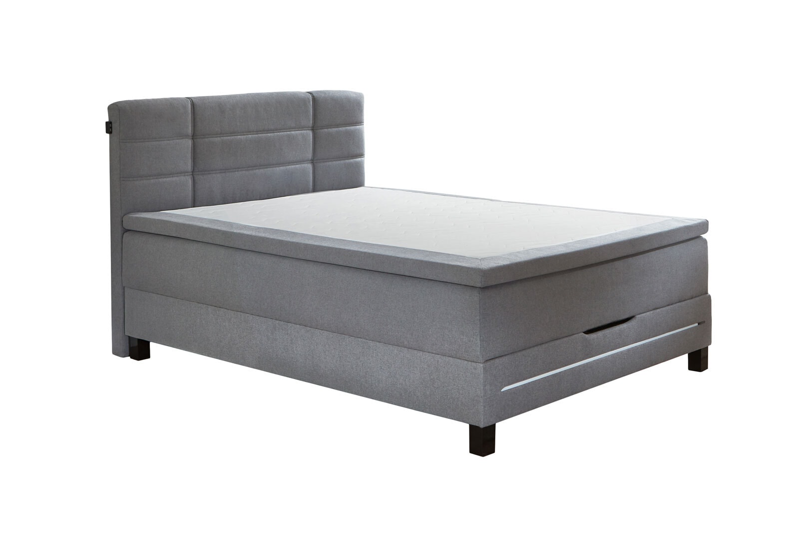 Boxspringbett Jefferson 140 x 200 cm anthrazit