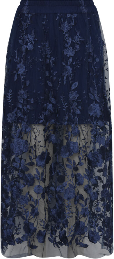 A-VIEW Fuschia skirt Navy