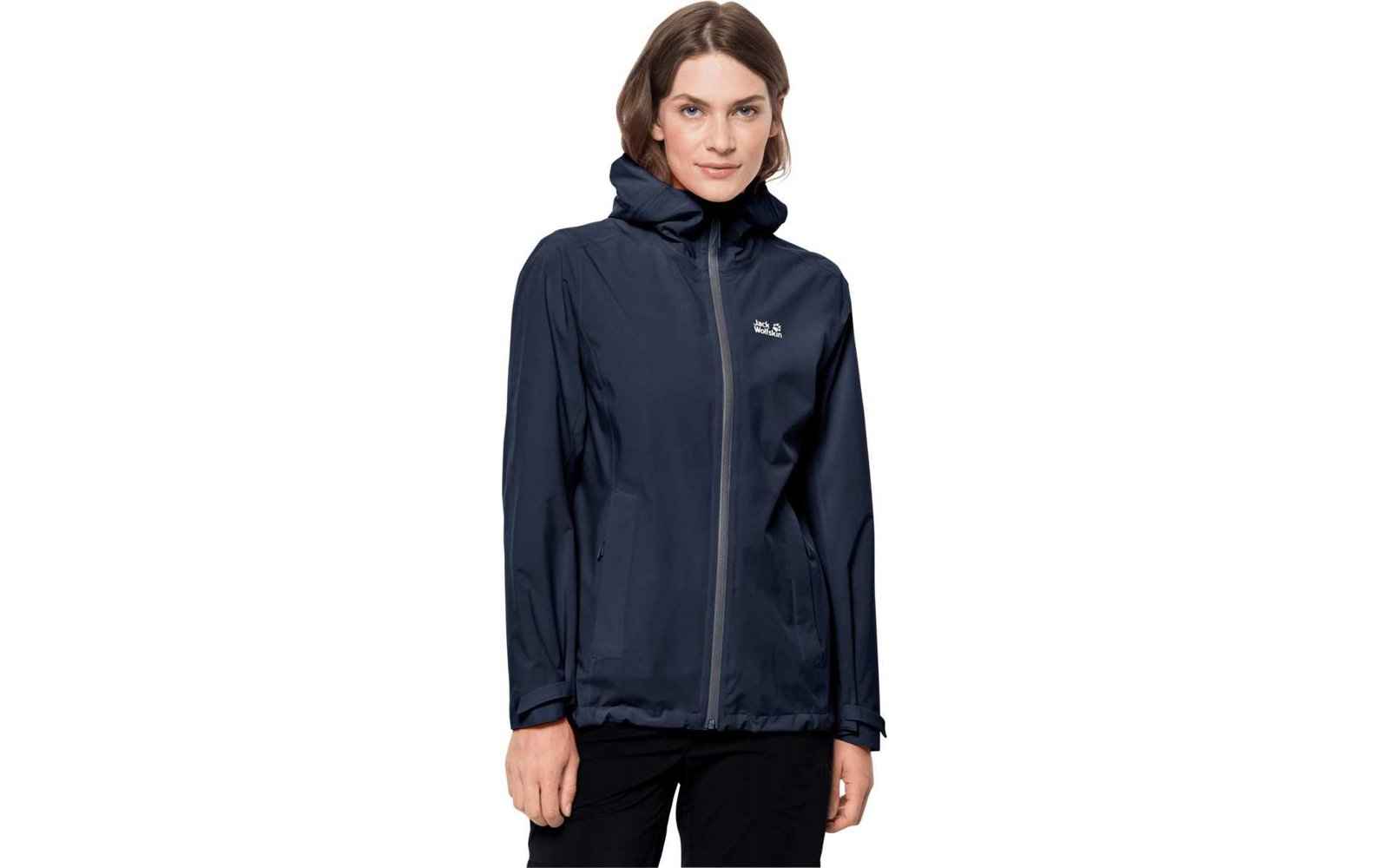 Jack Wolfskin Pack & Go Shell Damenjacke night blue
