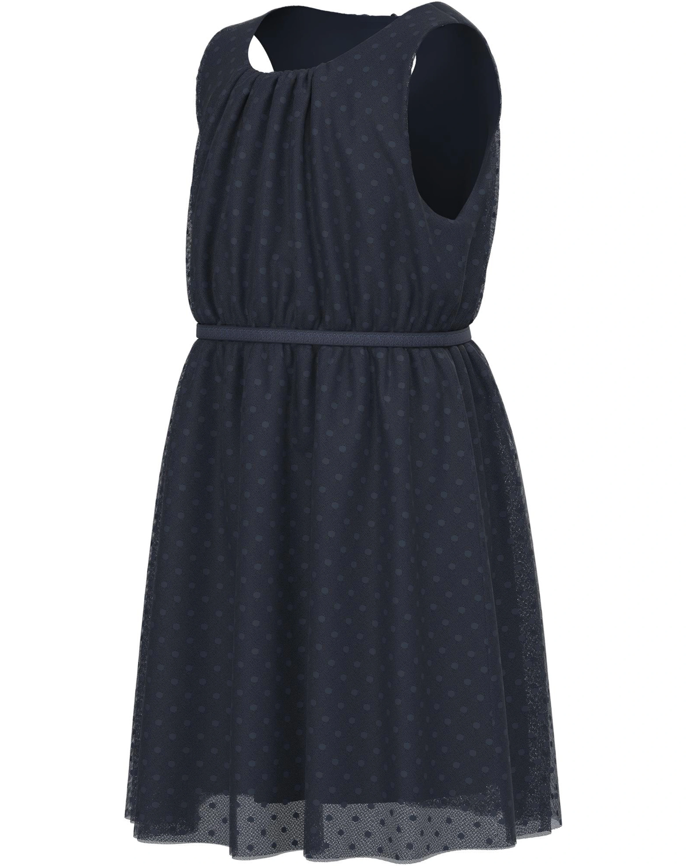 Tüllkleid NKFVABOSS gepunktet in dark sapphire