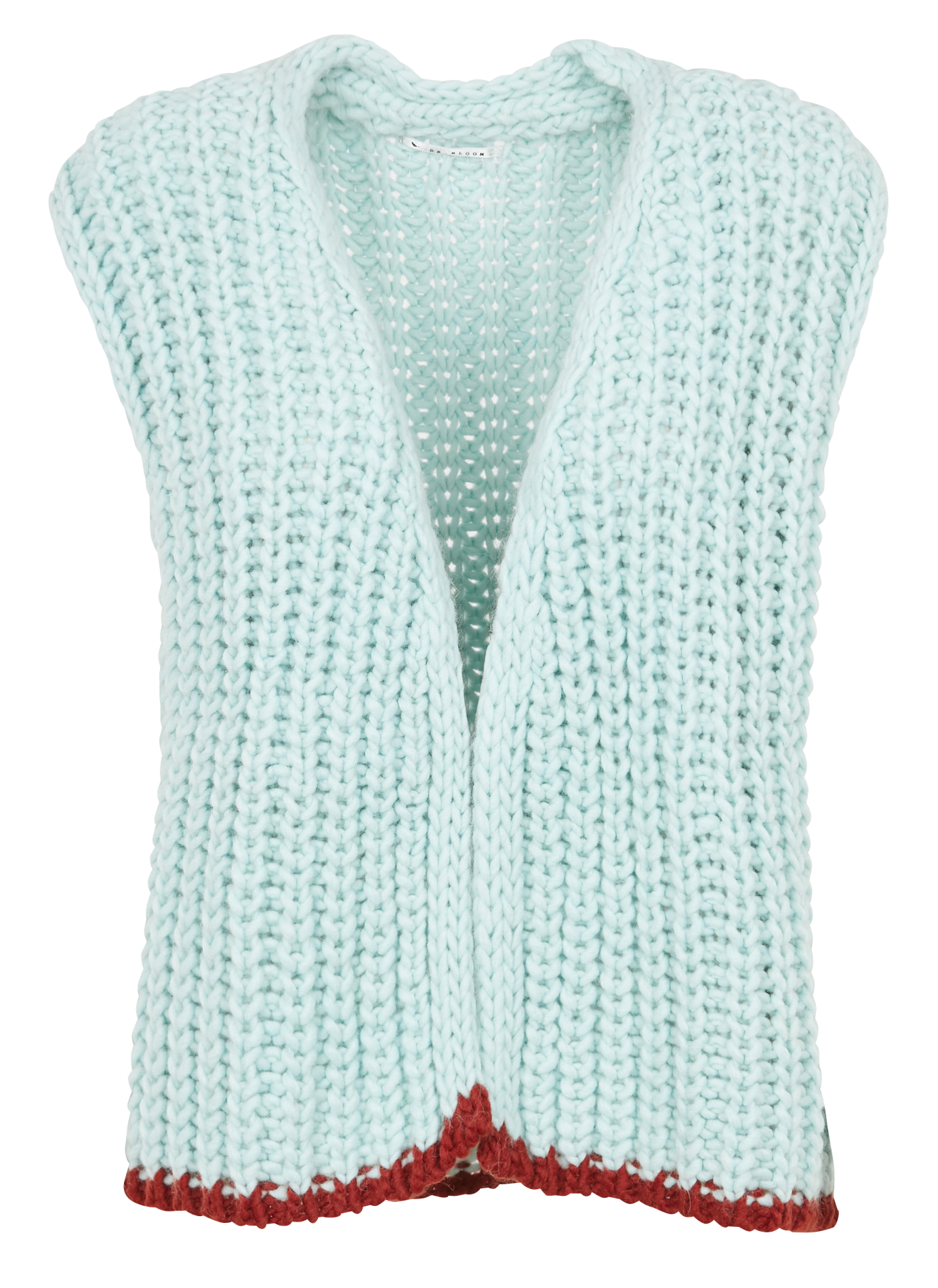 CABRIOLA - Gilet droit sans manches en maille | Multicolore