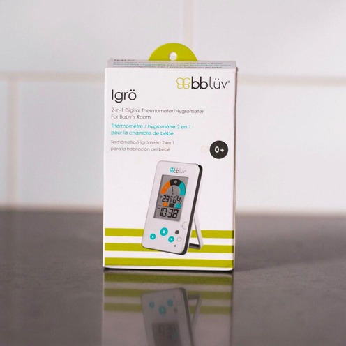 Igrö Thermomètre/Hygromètre 2 en 1 pour la chambre de bébé - BBLÜV