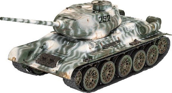 Revell - T-34 Tank Model Byggesæt - 1:35 - Level 4 - 03319