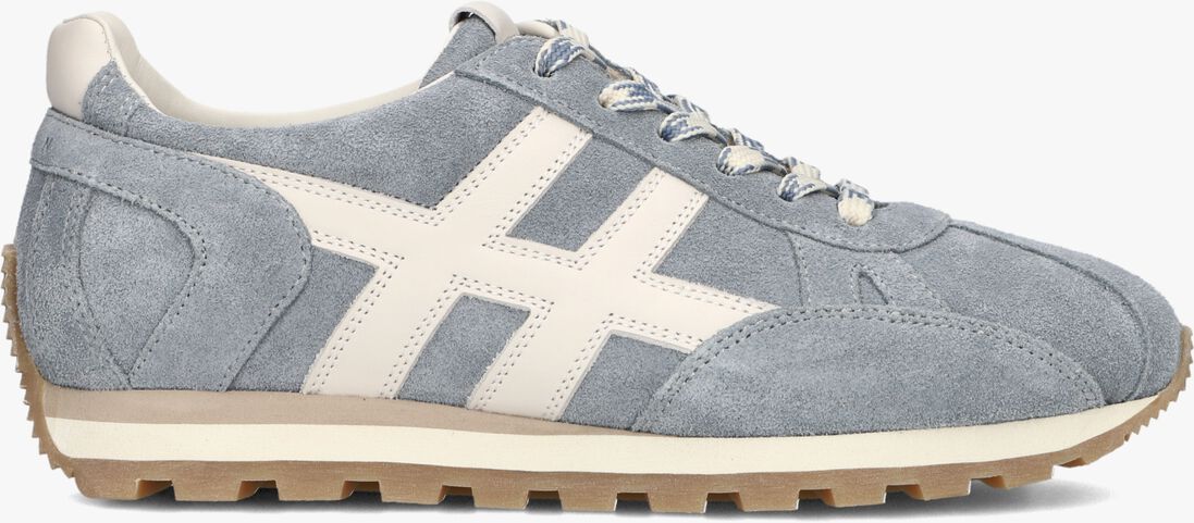 blauwe hogan lage sneakers h701 allacciato h