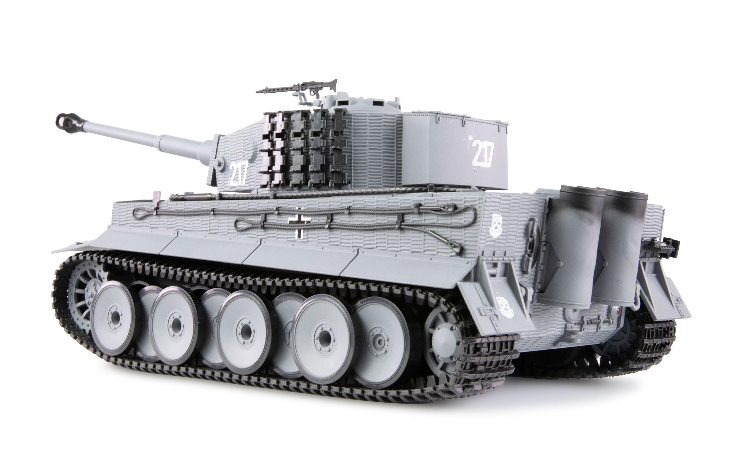 Panzer Tiger I PV mit IR Battlefunktion, RTR, 1:24Ferngesteuerter 2. Weltkrieg Panzer mit Infrarot Kampffunktion