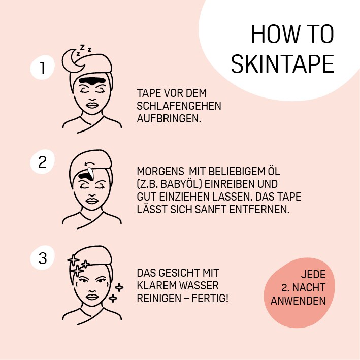 alla and jen Skintape Forehead 7er-Set