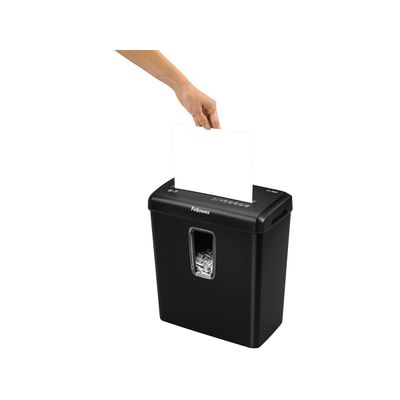 Fellowes Powershred P-30C - destructeur de documents coupe croisée - 6 feuilles - Corbeille 15 litres