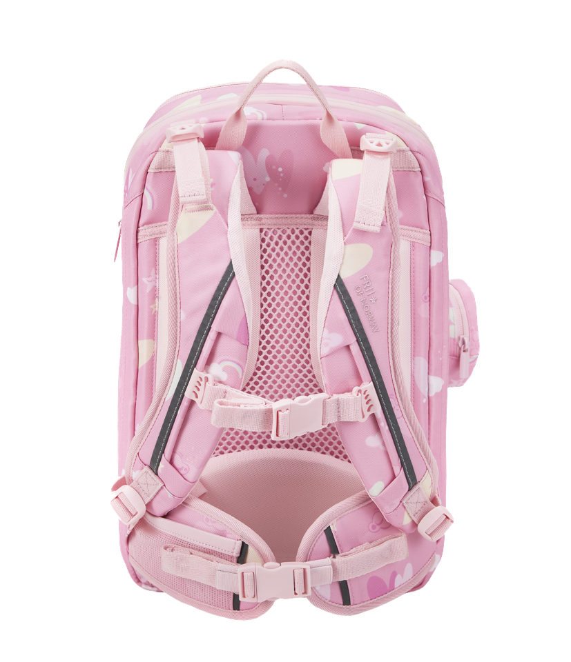 Frii of Norway - 20-25L Skoletaske - Expand Pink Unicorn