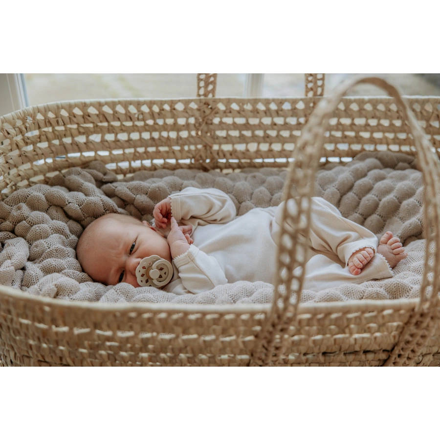 BIBS® Schnuller Boheme 0-6 Monate Fossil Grey & Mauve, 2 Stk.