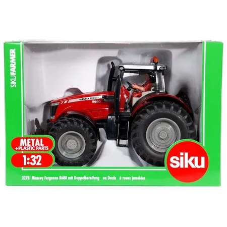 SIKU 3278 Massey Ferguson mit Doppelreifen