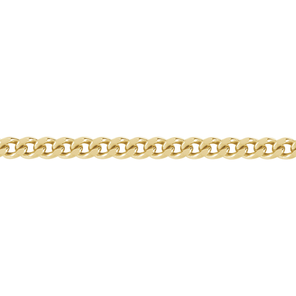 Chaîne Clement Maille Gourmette Plaqué Or Jaune