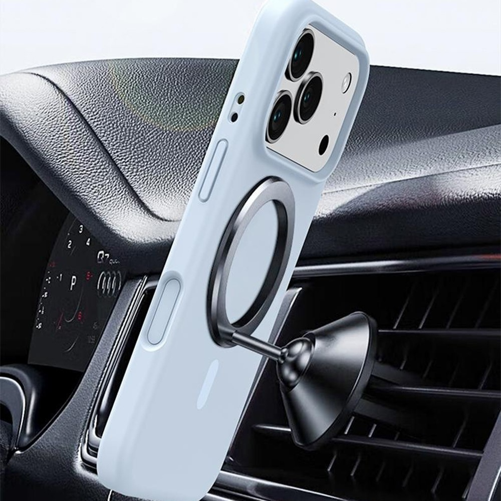 iPhone 17 Pro Max MagSafe Silikon Case Hülle - Gelb
