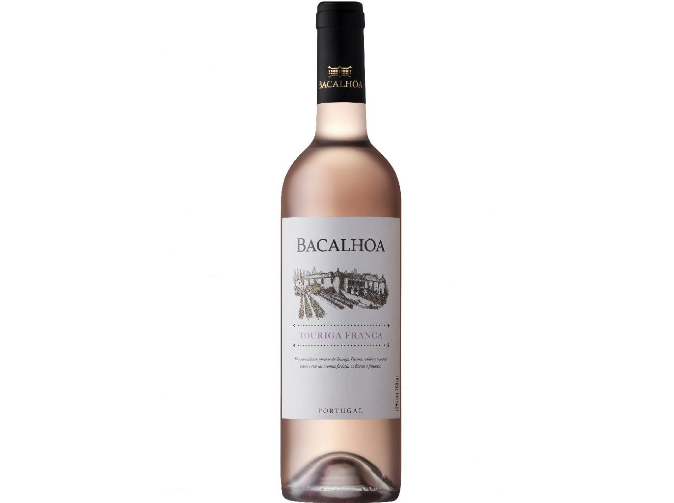 VINHO ROSÉ BACALHÔA TOURIGA FRANCA SETÚBAL 0.75L