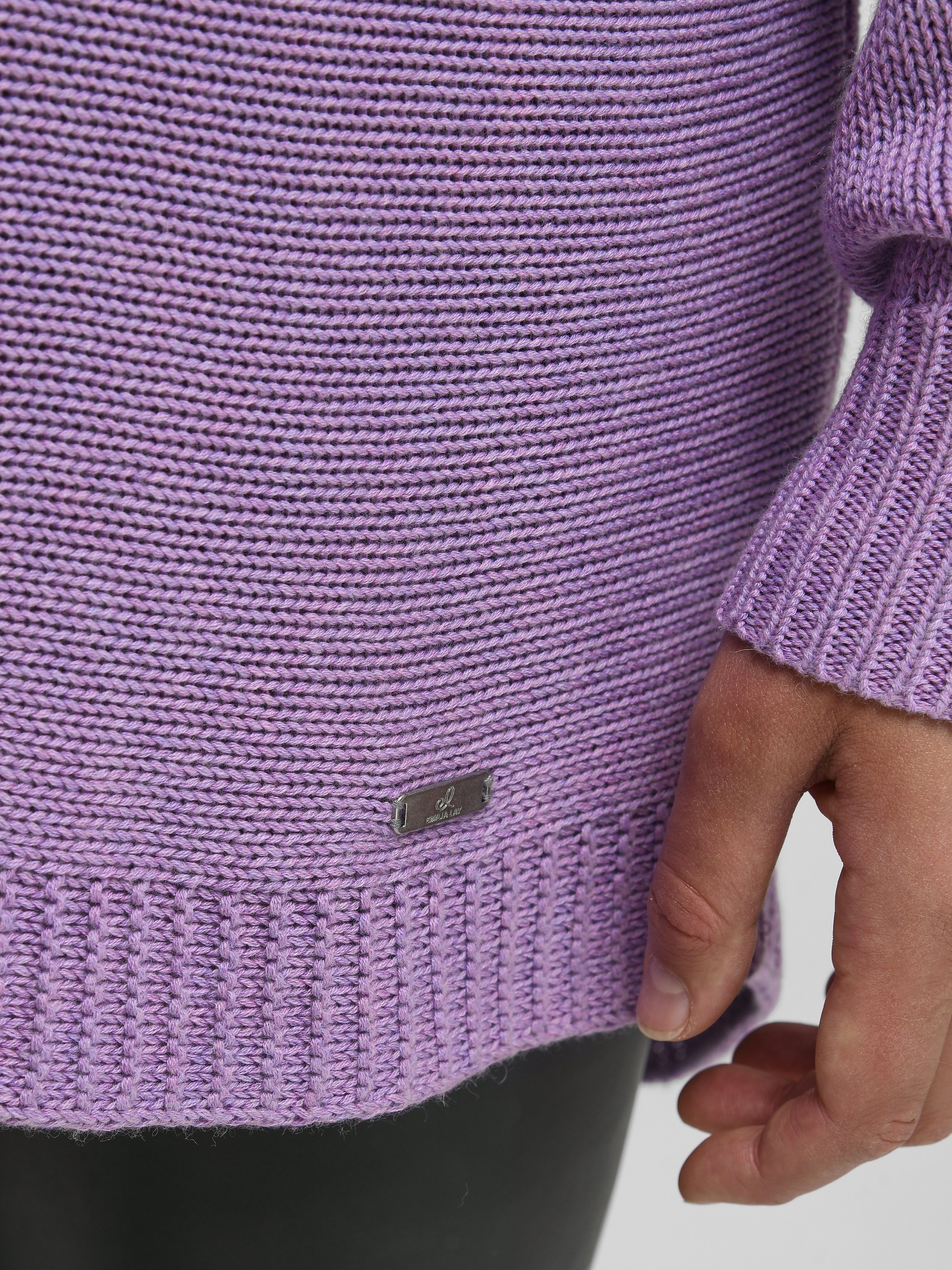 Rundhals-Pullover