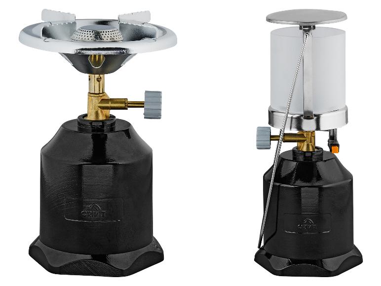 Gas campingkooktoestel of -lamp