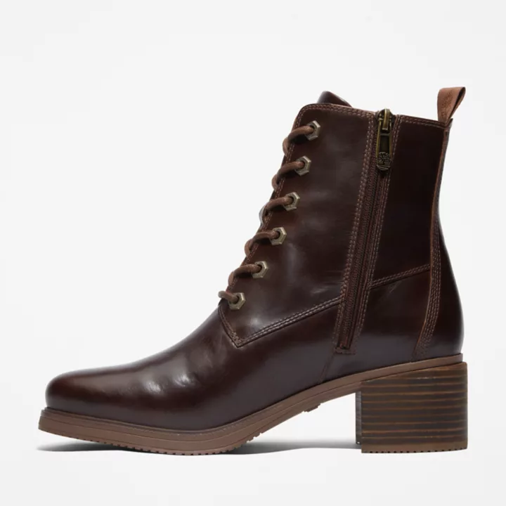 6-Inch Boot Dalston Vibe pour femme en marron foncé