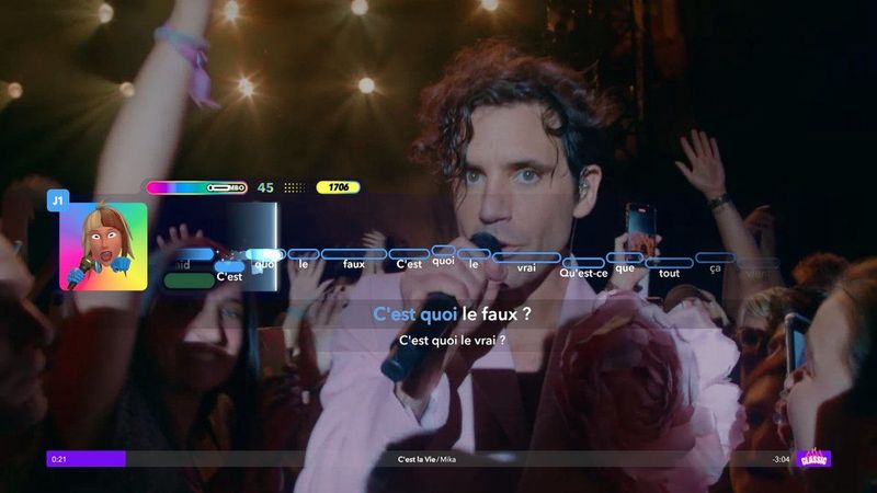 Let' Sing 2025 + 2 Microfoons Franse Editie Nintendo Switch