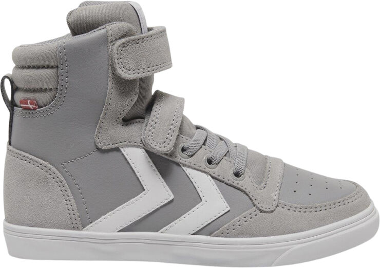 Hummel SLIMMER STADIL LEATHER HIGH JR Alloy