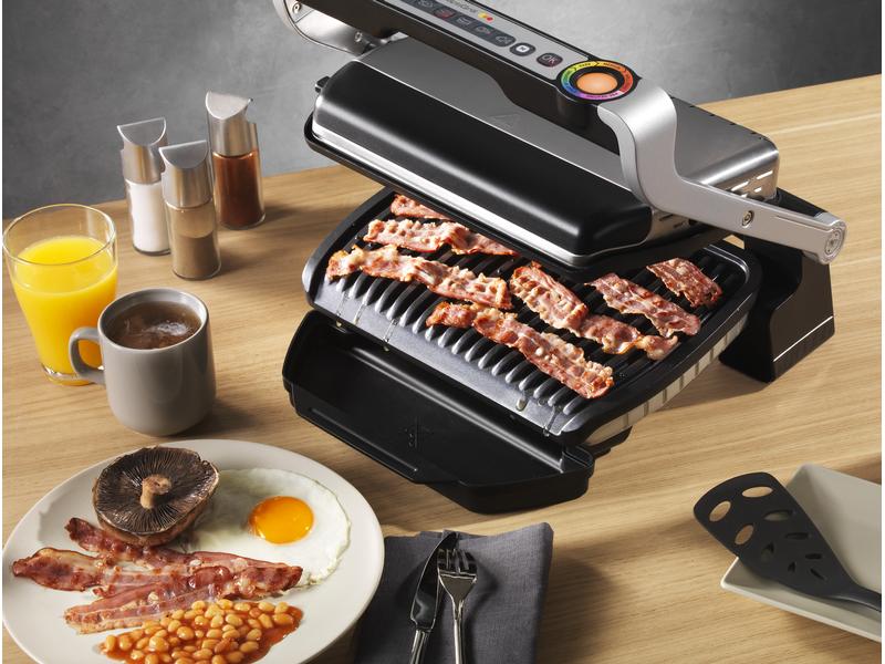 Tefal Kontaktgrill Optigrill GC705 2000 W Grillgerät mit 600 cm² Grillfläche