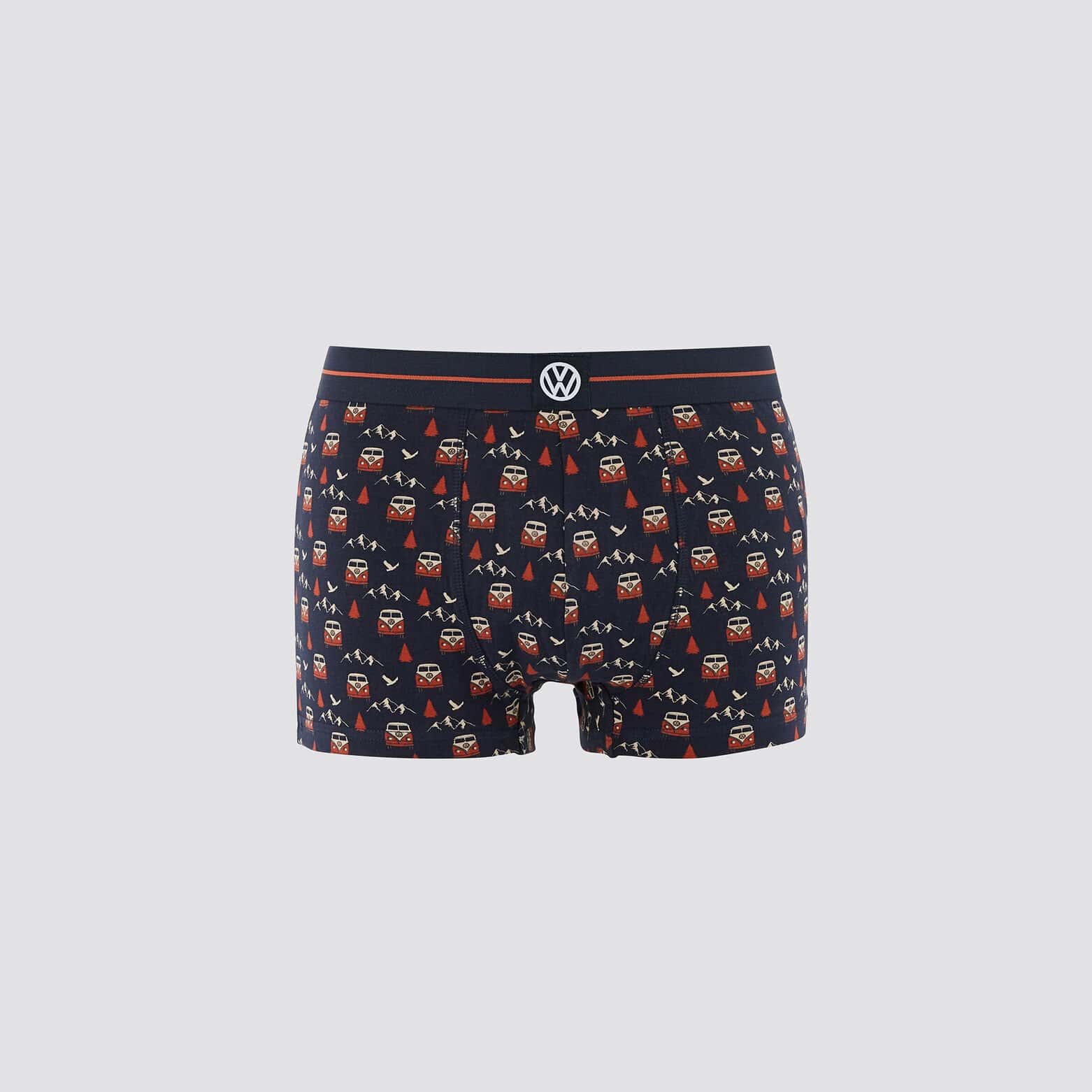 Lot de 3 boxers licence Volkswagen Bleu foncé