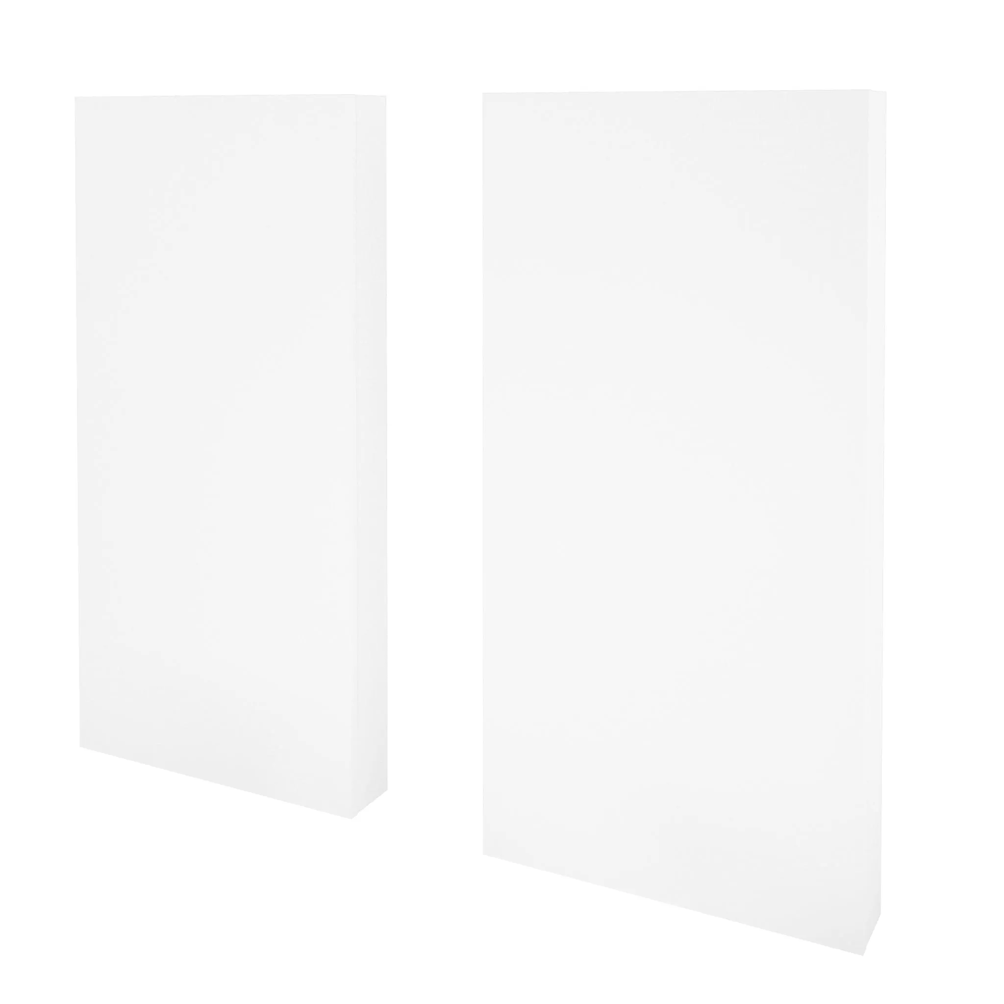 Nexera Extensions de Tête de Lit Alaska Paquet de 2 - Blanc