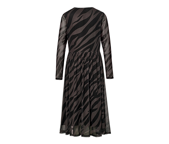 Bedrucktes Mesh-Kleid