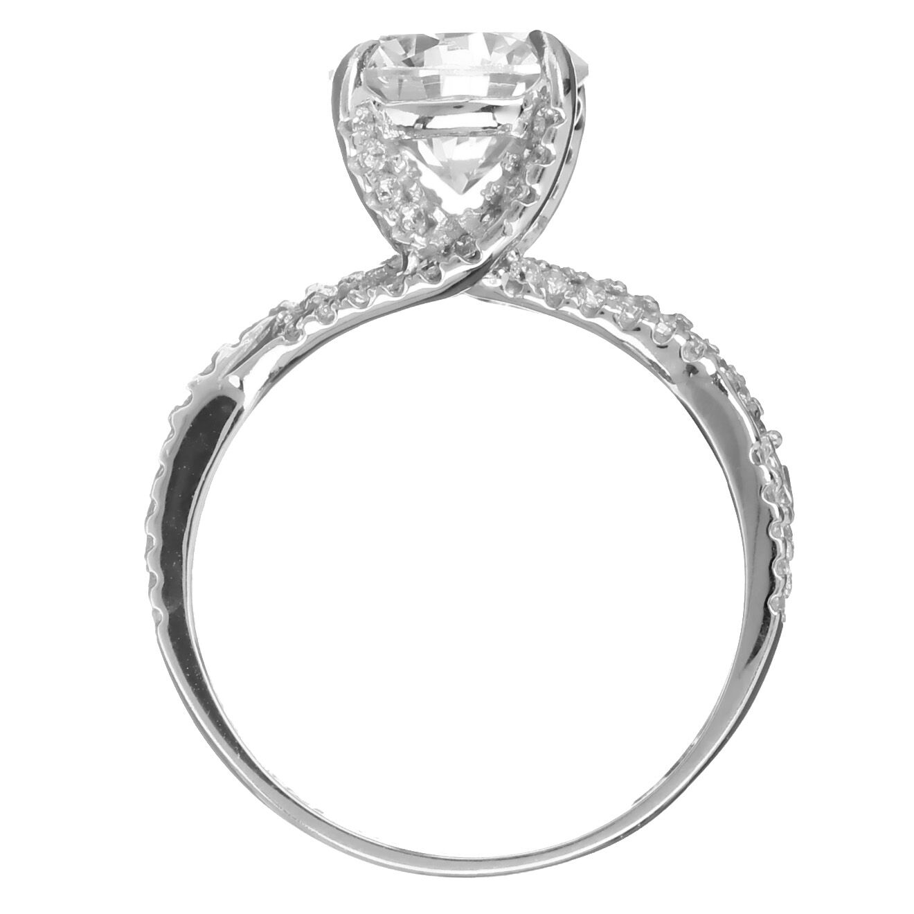 Instant d'Or Bague Tourbillon or blanc