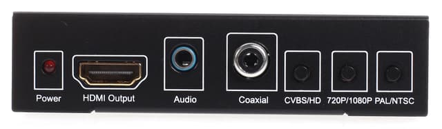NORTH SCART+HDMI til HDMI HD Konverter og Switch Sort