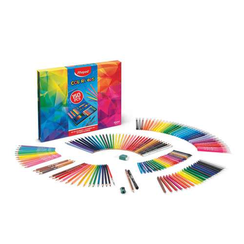 Maped® Zeichenset COLOR'PEPS, 150-teilig