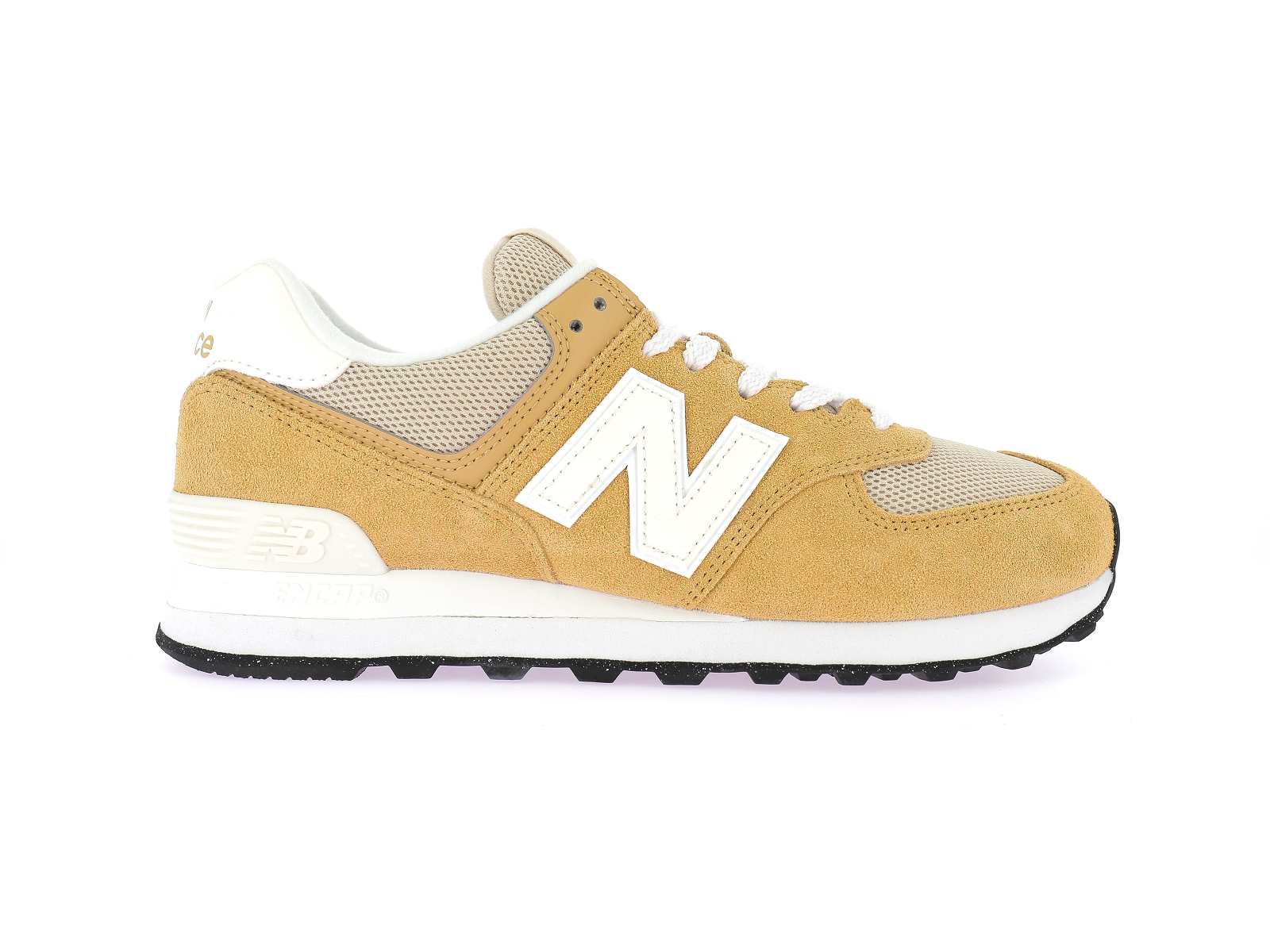 New balance a-U574PBE Matières combinées Moutarde