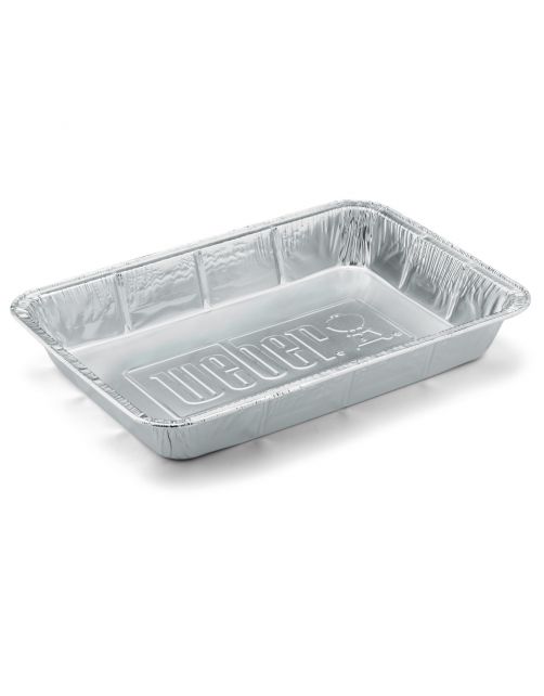 Weber Aluminium Lekbakjes Groot - Barbecue - 10 stuks