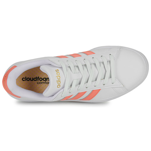 Adidas Sportswear - GRAND COURT 2.0 - Blanc / Corail