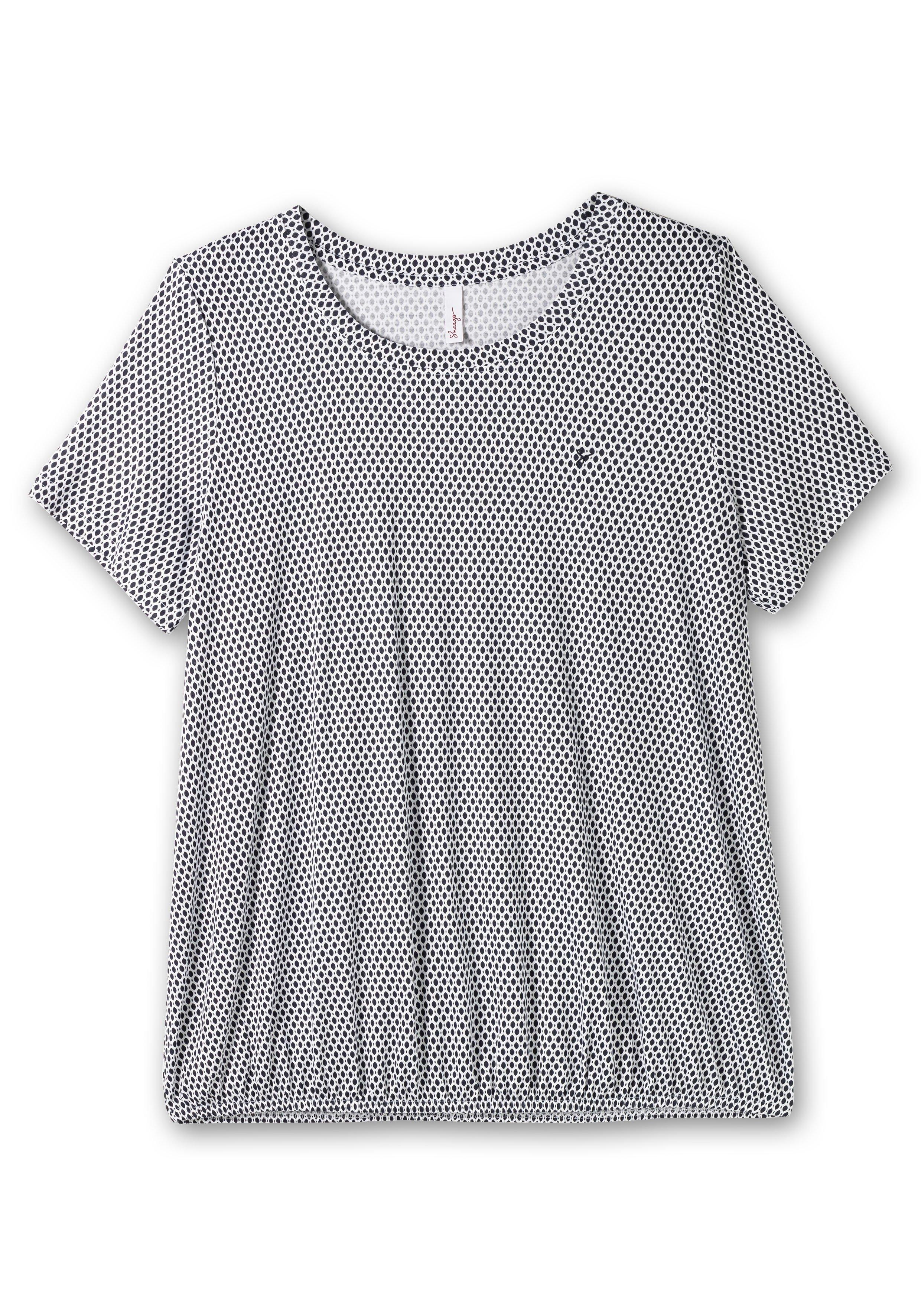 Doppelpack T-Shirts, mit Saum-Gummizug