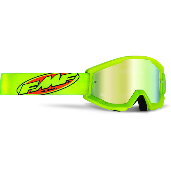 FMF Vision - Masque enfant Powercore Core - ecran miroir Jaune / Or