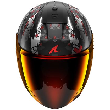 Casque Shark SKWAL i3 JET HELLCAT - Noir / Rouge