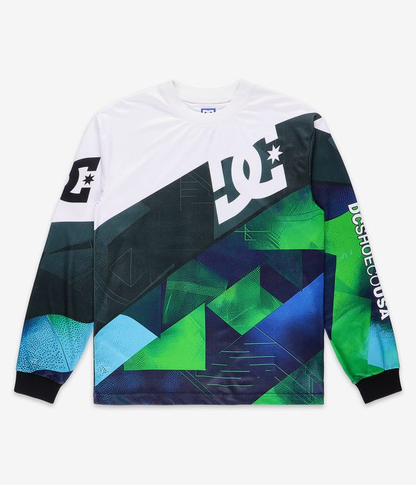 DC Burn Out Jersey Longsleeve (lime green)