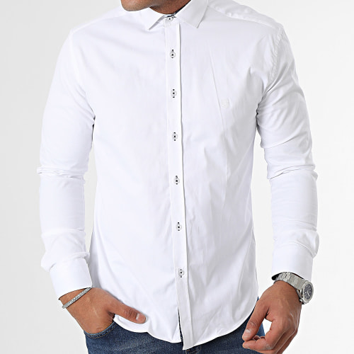 Chemise Manches Longues Blanc