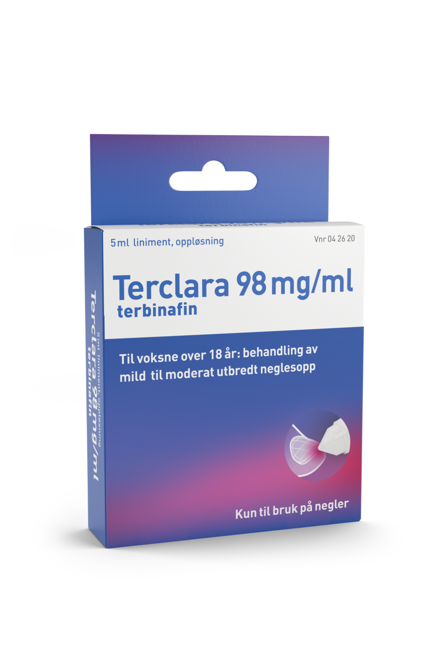 Terclara neglesoppbehandling 98mg/ml