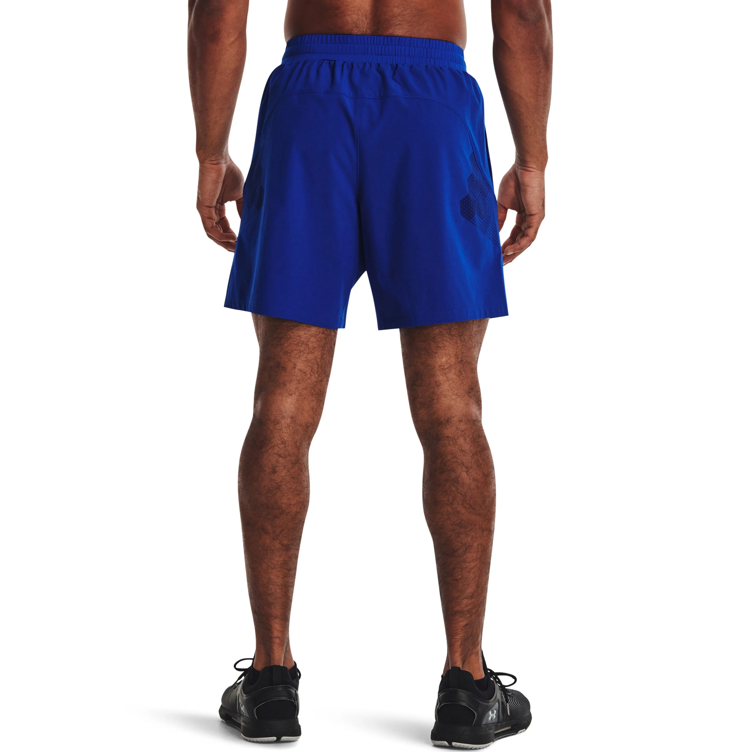 Under Armour Print Woven Shorts Hommes - Bleu