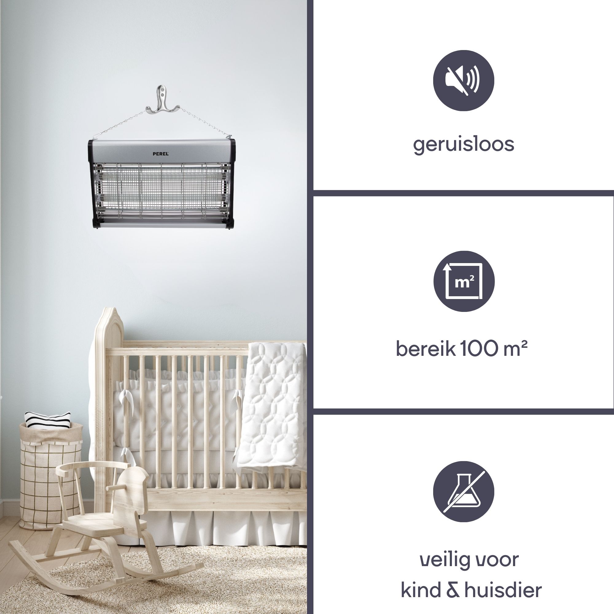 Perel GIK09N1 insectenlamp