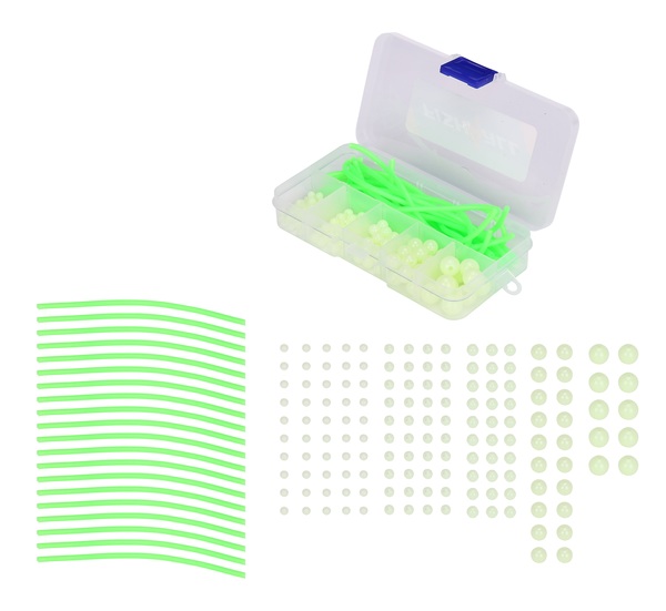 Kit de perles phosphorescentes et tubes Fish4All (170pcs)