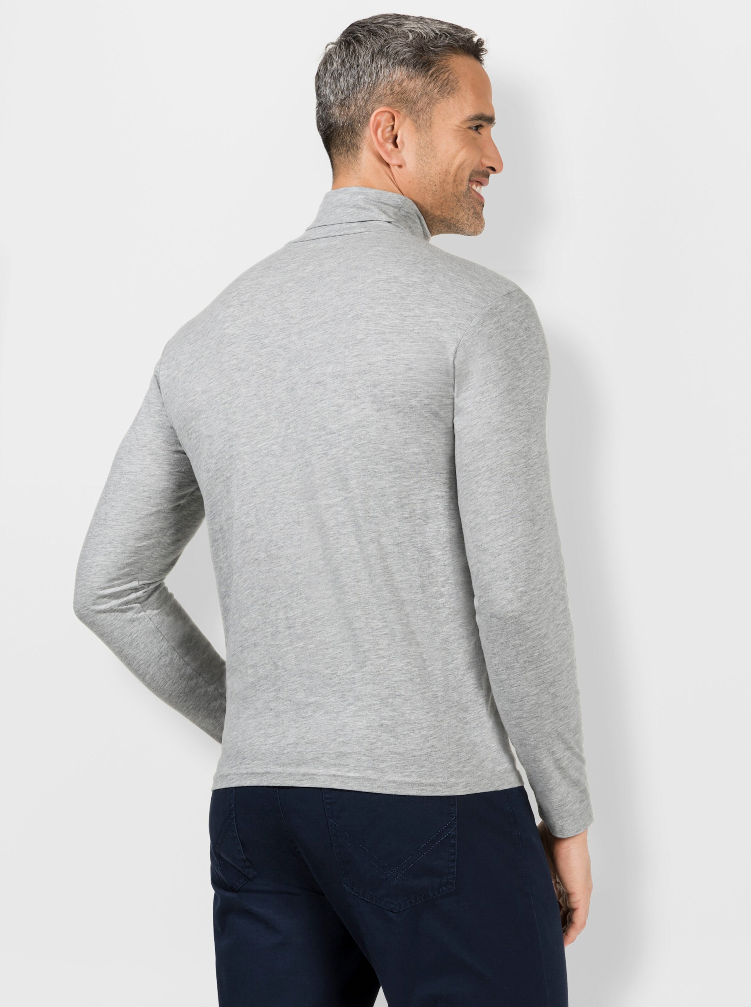 Rollkragen-Shirt