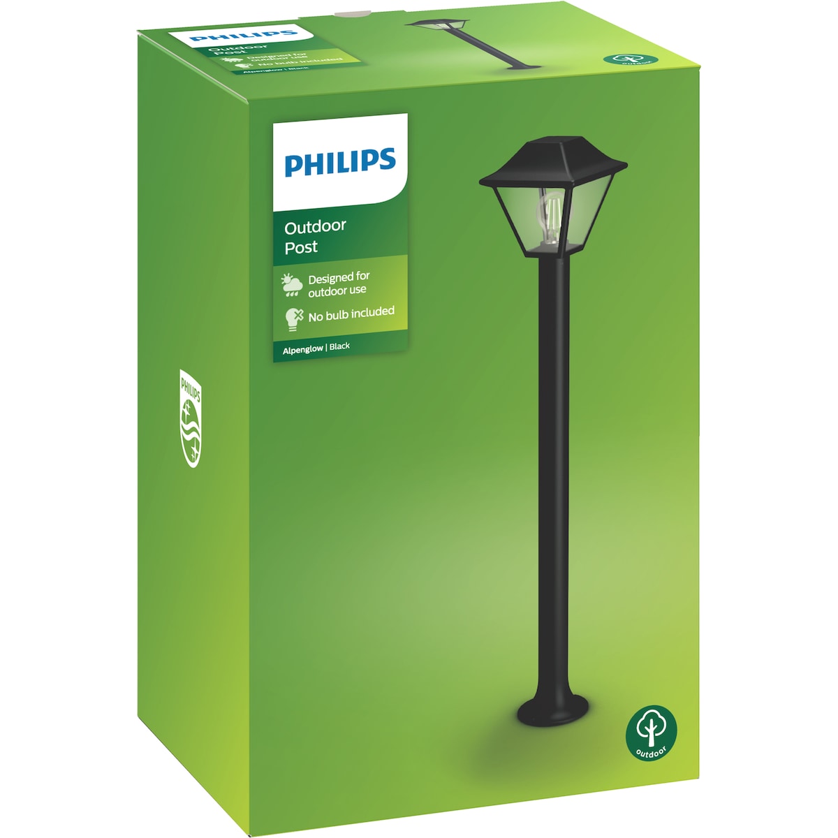 Philips Alpenglow stolpelampe 60W E27