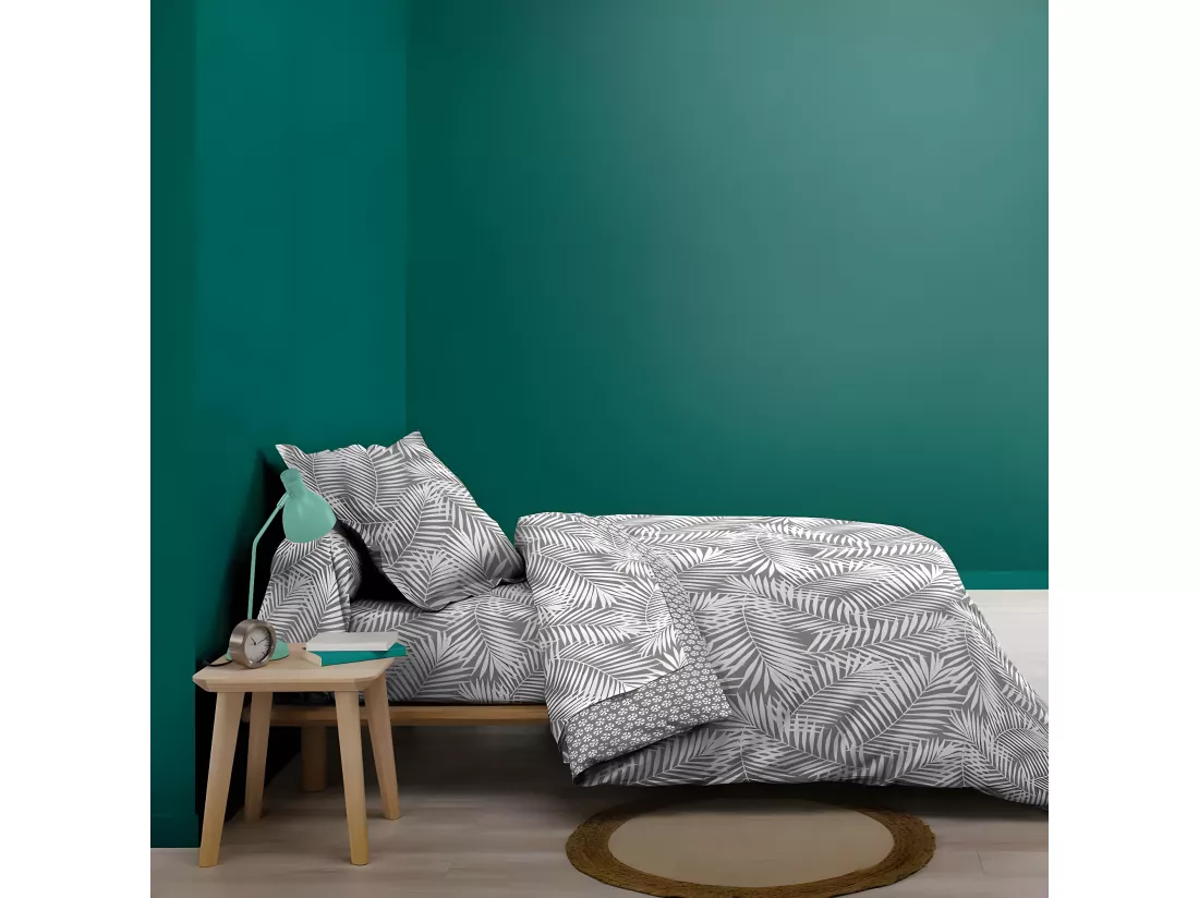 Drap plat en coton 