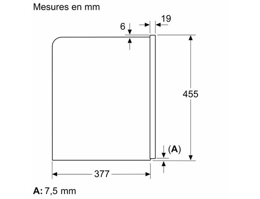 BOSCH - Expresso encastrable CTL9181B0, Accentline, Série 8, AutoMilk Clean