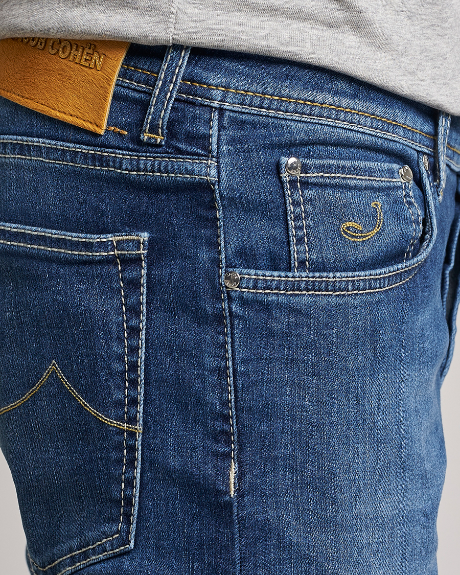 Jacob Cohën Nick 622 Slim Fit Stretch Jeans Stone Wash